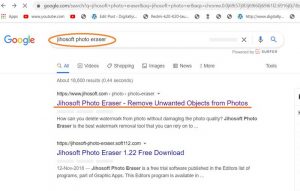 Install jihosoft watermark remover software