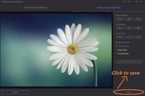 How to remove watermark from images