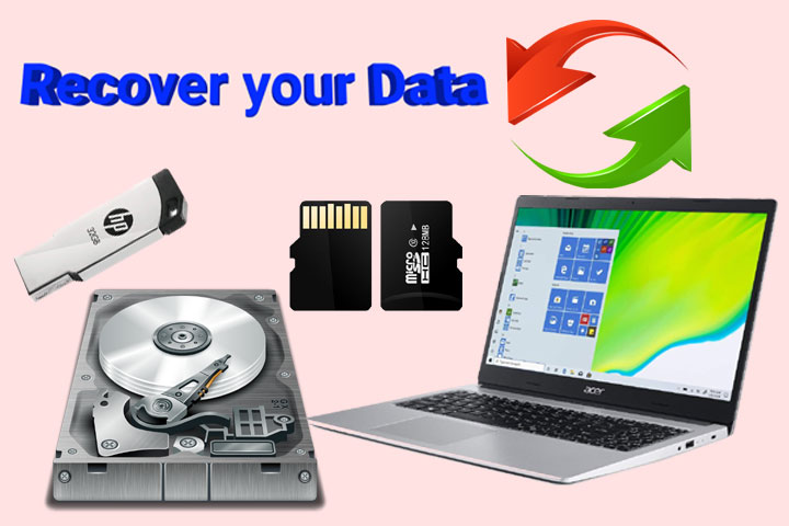 How to recover deleted files from pendrive & PC